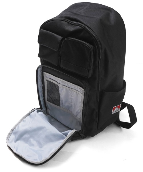 BEN DAVIS(ベンデイビス)の「【BEN DAVIS】LARGE DAYPACK 29L(バックパック/リュック・メンズ・ライトベージュ/オフホワイト/ブラック・FREE)」の9枚目の写真