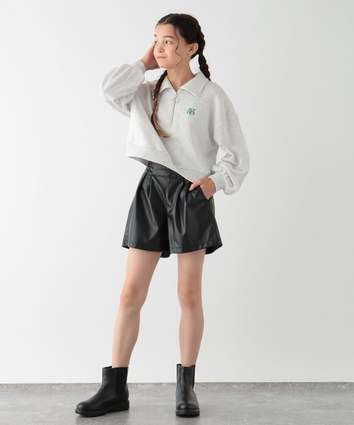 GLOBAL WORK（グローバルワーク）の「乾きやすいハーフZIP