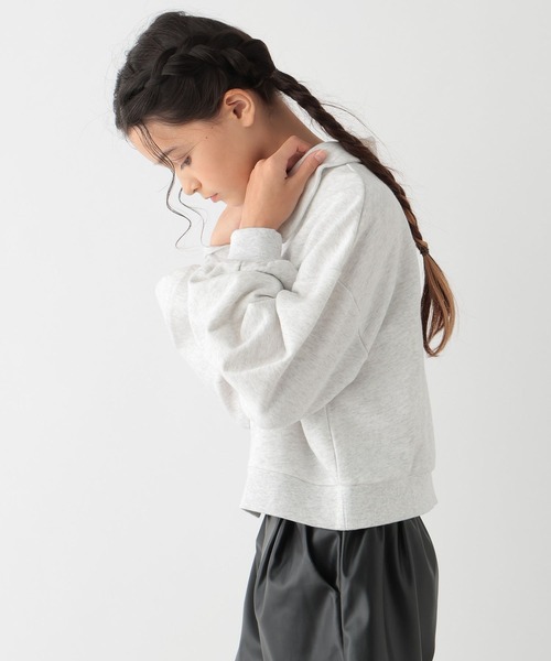 なおける GLOBAL WORK（グローバルワーク）の「乾きやすいハーフZIPショート