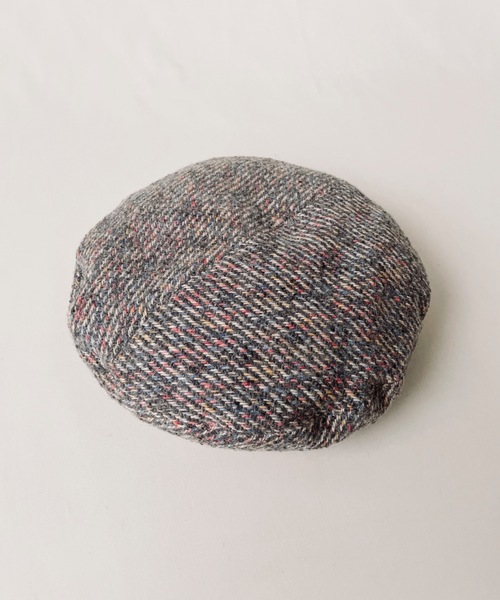ORIENT（オリエント）の「Tweedelle【ﾂｲｰﾃﾞﾙ】（ハンチング/ベレー帽・レディース・グリーン/グレー/ネイビー・FREE）」の2枚目の写真