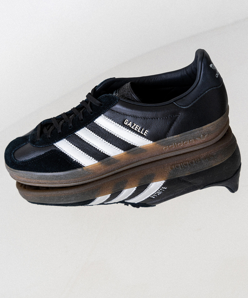 adidas（アディダス）の「adidas Originals for EDIFICE/IENA 別注 GAZELLE INDOOR Exclusiveモデル（スニーカー・メンズ・ブラック・24cm/25cm/25.5cm/26cm/26.5cm/27cm/27.5cm/28cm/28.5cm/29cm/30cm）」の19枚目の写真