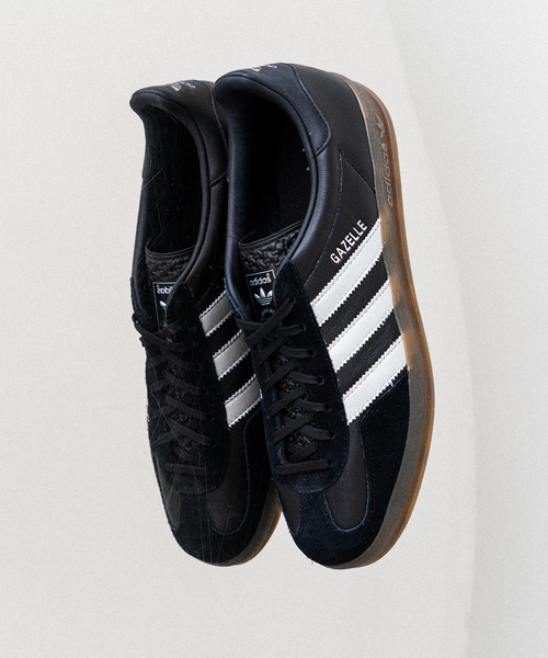 adidas（アディダス）の「adidas Originals for EDIFICE/IENA 別注 GAZELLE INDOOR Exclusiveモデル（スニーカー・メンズ・ブラック・24cm/25cm/25.5cm/26cm/26.5cm/27cm/27.5cm/28cm/28.5cm/29cm/30cm）」の20枚目の写真