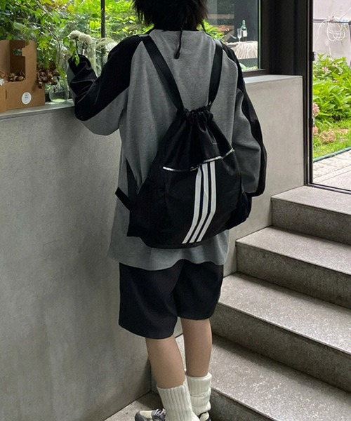 MEMECLE(メメクル)の「【 MEMECLE / メメクル 】ロゴ ラグラン ルーズトップス(Tシャツ/カットソー・レディース・グレー・M/S/L)」の5枚目の写真