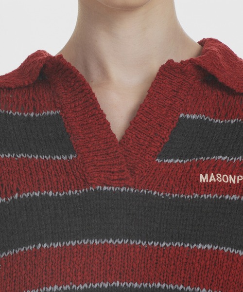 MASONPRINCE（メイソンプリンス）の「オーバーサイズ ボーダー 