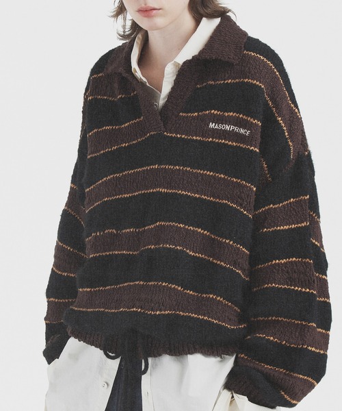 MASONPRINCE（メイソンプリンス）の「オーバーサイズ ボーダー