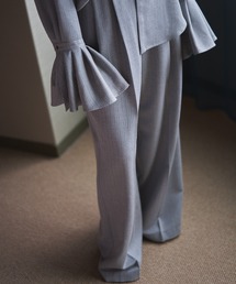 oll（オール）の「Pajamas pinstripe slacks（スラックス・メンズ）」