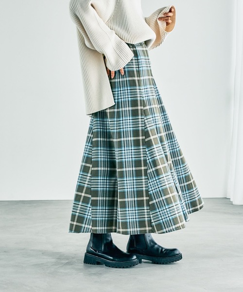 LEPSIM（レプシィム）の「TRチェックスカート 133633（スカート