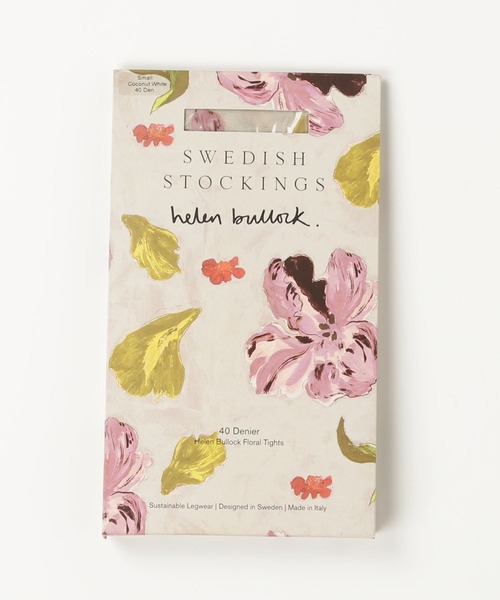 SWEDISH STOCKING(スウェディッシュストッキングス)の「Helen Bullock Printed Tights Coconut WHT(タイツ/ストッキング・レディース・ホワイト・M/S/L)」の3枚目の写真