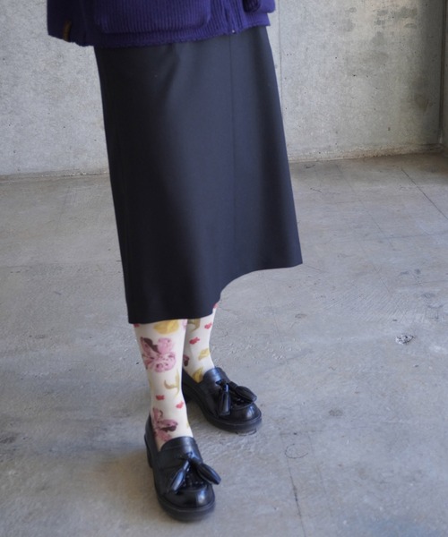 SWEDISH STOCKING(スウェディッシュストッキングス)の「Helen Bullock Printed Tights Coconut WHT(タイツ/ストッキング・レディース・ホワイト・M/S/L)」の10枚目の写真