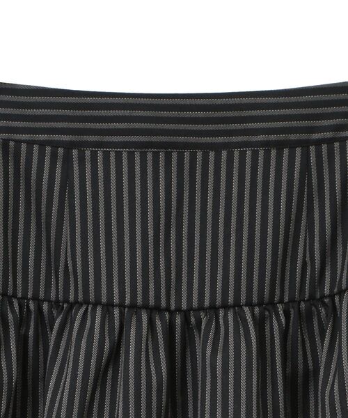 ELENCARE DUE(エレンカーレデュエ)の「・ELENCARE DUE ティアードロングスカート(スカート・レディース・ストライプ/ブラック・FREE)」の14枚目の写真