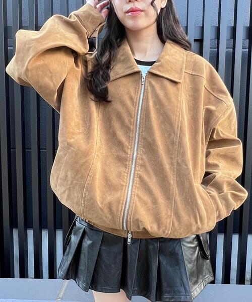 Figments（フィグメンツ）の「オーバージャケット（ブルゾン・レディース・キャメル・LARGE/X-LARGE）」の12枚目の写真