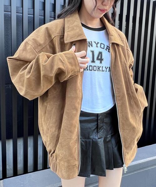 Figments（フィグメンツ）の「オーバージャケット（ブルゾン・レディース・キャメル・LARGE/X-LARGE）」の14枚目の写真