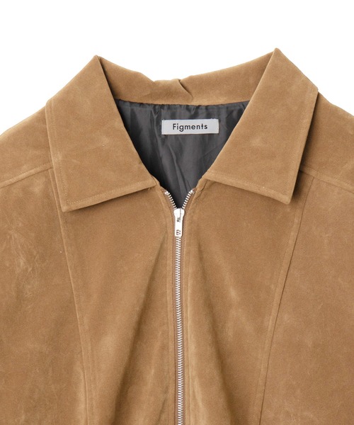 Figments（フィグメンツ）の「オーバージャケット（ブルゾン・レディース・キャメル・LARGE/X-LARGE）」の18枚目の写真