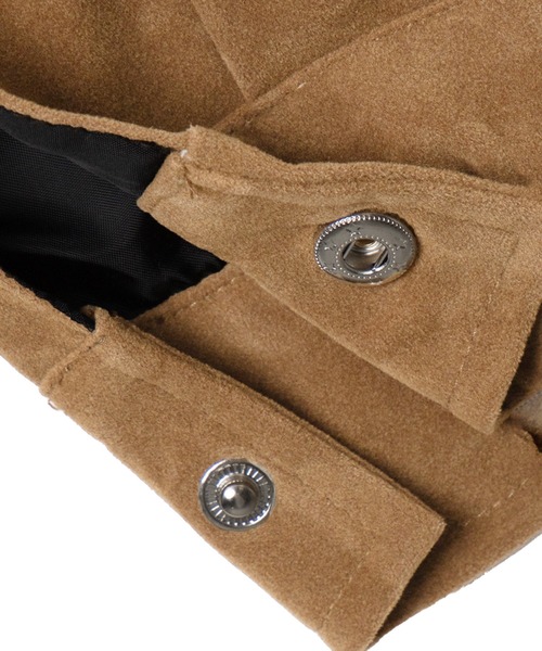 Figments（フィグメンツ）の「オーバージャケット（ブルゾン・レディース・キャメル・LARGE/X-LARGE）」の20枚目の写真