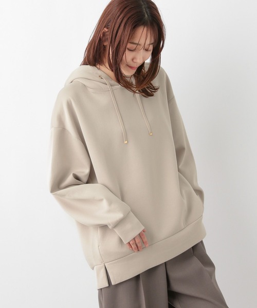 GLOBAL WORK(グローバルワーク)の「ライトクッションパーカープルオーバー/115488(パーカー・レディース・ブラック/グレイッシュベージュ/ミント/モカ/グレイッシュブルー・REGULAR/SHORT)」の14枚目の写真