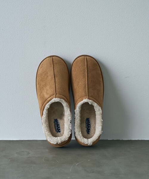 coen（コーエン）の「＜PARKNIK＞フェイクムートンミュール（WEB限定サイズ）（サンダル・レディース・ブラック/ベージュ/ライトグレー・24.5cm/23.5cm/22.5cm）」の3枚目の写真