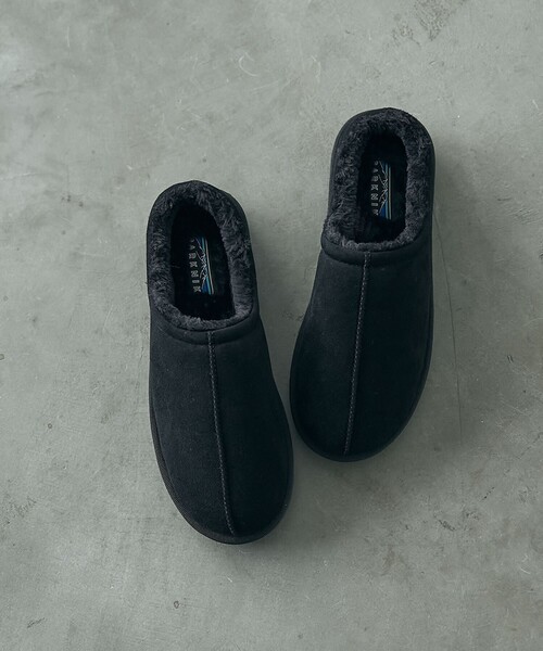 coen（コーエン）の「＜PARKNIK＞フェイクムートンミュール（WEB限定サイズ）（サンダル・レディース・ブラック/ベージュ/ライトグレー・24.5cm/23.5cm/22.5cm）」の5枚目の写真