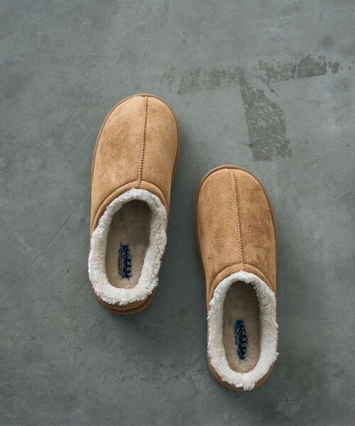 coen（コーエン）の「＜PARKNIK＞フェイクムートンミュール（WEB限定サイズ）（サンダル・レディース・ブラック/ベージュ/ライトグレー・24.5cm/23.5cm/22.5cm）」の8枚目の写真