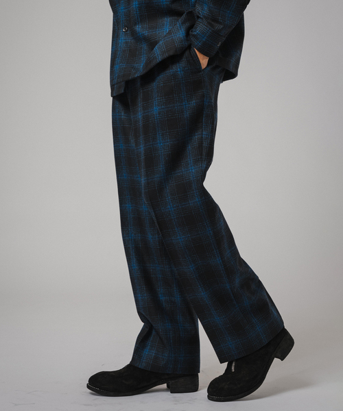 PENDLETON（ペンドルトン）の「PENDLETON(ペンドルトン) 別注 2TUCK SLACKS（スラックス・メンズ・ブラウン/ブルー系その他・MEDIUM/LARGE）」の15枚目の写真