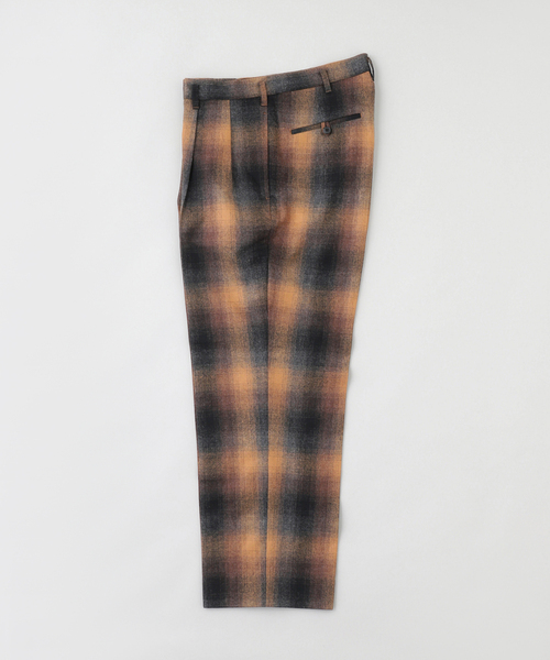 PENDLETON（ペンドルトン）の「PENDLETON(ペンドルトン) 別注 2TUCK SLACKS（スラックス・メンズ・ブラウン/ブルー系その他・MEDIUM/LARGE）」の20枚目の写真