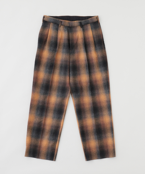 PENDLETON（ペンドルトン）の「PENDLETON(ペンドルトン) 別注 2TUCK SLACKS（スラックス・メンズ・ブラウン/ブルー系その他・MEDIUM/LARGE）」の21枚目の写真