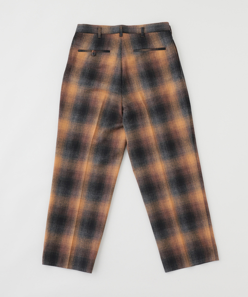 PENDLETON（ペンドルトン）の「PENDLETON(ペンドルトン) 別注 2TUCK SLACKS（スラックス・メンズ・ブラウン/ブルー系その他・MEDIUM/LARGE）」の22枚目の写真