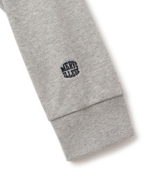 ROPE' PICNIC（ロペピクニック）の「ハーフジップワンポイントロゴカットミニワンピース（ワンピース・レディース・ライトグレー/チャコールグレー・38）」の12枚目の写真