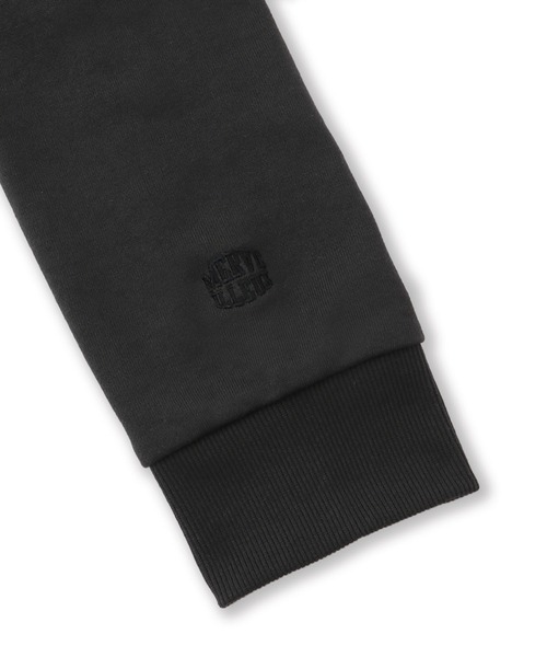 ROPE' PICNIC（ロペピクニック）の「ハーフジップワンポイントロゴカットミニワンピース（ワンピース・レディース・ライトグレー/チャコールグレー・38）」の6枚目の写真