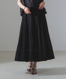 NE QUITTEZ PAS! | ne Quittez pas / ドビー シャーリング スカート［手洗い可］(スカート)