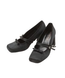 CALNAMUR（カルナムール）の「BALLET CHUNKY HEEL SHOSE/バレエチャンキーヒールシューズ（パンプス）」