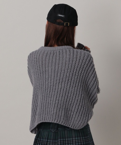 FOREVER 21（フォーエバー トゥエンティーワン）の「【2024FW】ケーブルニットプルオーバー（ニット/セーター・レディース・オレンジ/チャコールグレー/ナチュラル・FREE）」の16枚目の写真