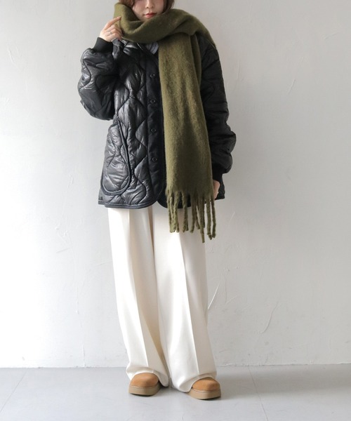 HER CLOSET(ハークローゼット)の「【shemoshelly】スウェードボアスリッポン(スリッポン・レディース・モカ/キャメル・24/24.5/23.5)」の8枚目の写真