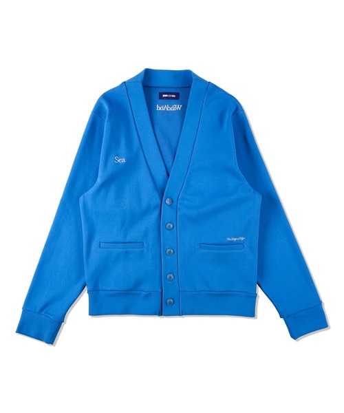 WIND AND SEA（ウィンダンシー）の「SDT SWEAT CARDIGAN（カーディガン/ボレロ・メンズ・ライトグリーン/アイボリー/オレンジ/ブルー/ブラック・SMALL/MEDIUM/LARGE/X-LARGE）」の16枚目の写真