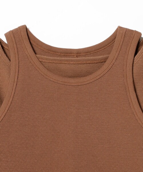 B:MING by BEAMS(ビーミングバイビームス)の「レイヤード プルオーバー(Tシャツ/カットソー・レディース・オフホワイト/レッド系その他7/ブラック系その他4・ONE SIZE)」の18枚目の写真