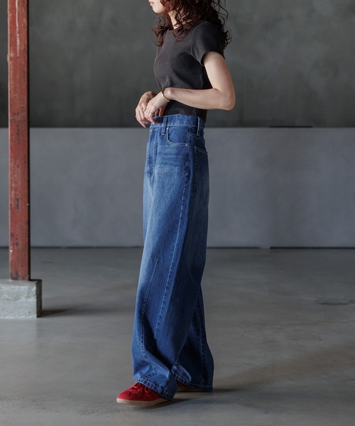 【INTER FACTORY】カーブデニム kumika - カーブデニム made in INTER FACTORY（デニムパンツ
