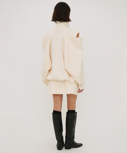 セール】2WAY OFF SHOULDER MODE JERSEY TOPS（Tシャツ