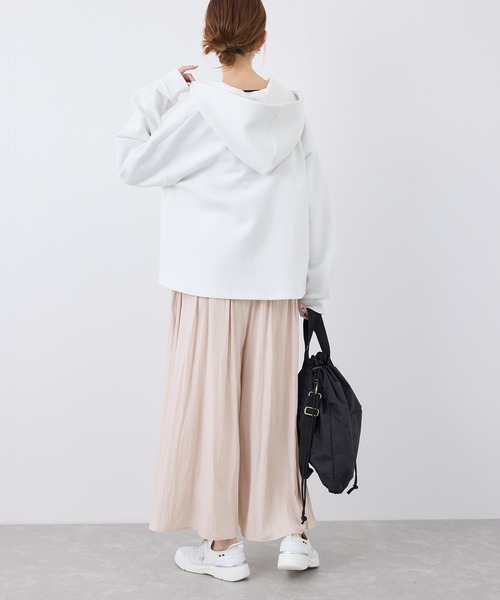 ROPE' PICNIC（ロペピクニック）の「【UVカット・洗濯機OK】さらさらアソート柄スカーチョ（その他パンツ・レディース・チャコールグレー/ベージュ/ライトグリーン/ブラック/ピンク/ホワイト系その他5・36/38/40）」の13枚目の写真