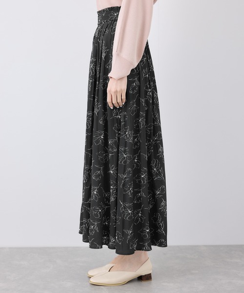 ROPE' PICNIC（ロペピクニック）の「【UVカット・洗濯機OK】さらさらアソート柄スカーチョ（その他パンツ・レディース・チャコールグレー/ベージュ/ライトグリーン/ブラック/ピンク/ホワイト系その他5・36/38/40）」の15枚目の写真