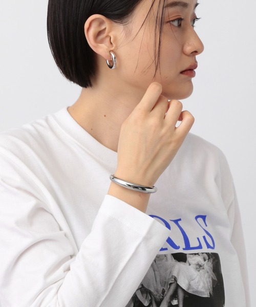 A part by（アパートバイ）の「SUSバングル（バングル/リストバンド・レディース・シルバー/ゴールド・FREE）」の4枚目の写真