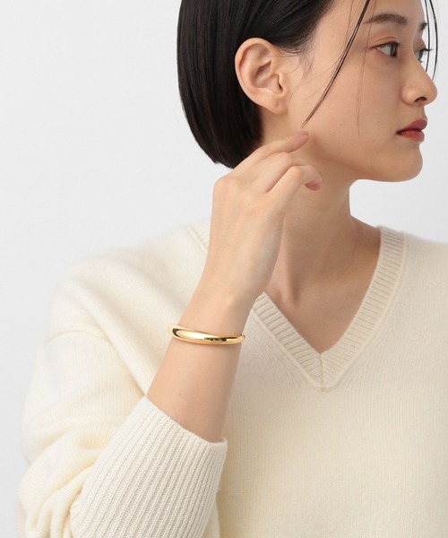 A part by（アパートバイ）の「SUSバングル（バングル/リストバンド・レディース・シルバー/ゴールド・FREE）」の6枚目の写真