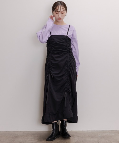 ドロストリボンキャミワンピース Eimee Law│Eimee Law & LHELBIE 公式