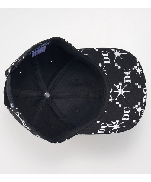 DC SHOES（ディーシーシューズ）の「25 MONO STRAPBACK/DCモノグラム帽子（キャップ・メンズ・ブラック/ベージュ・FREE）」の5枚目の写真
