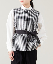 Tiara | クルーネックジレ(セットアップ可)(ベスト)