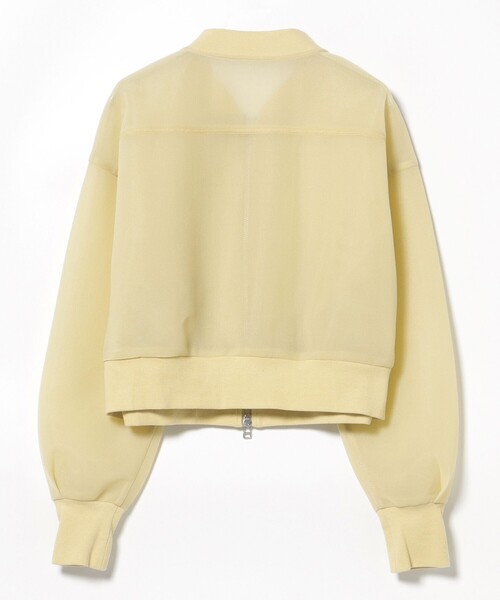 BEAMS HEART(ビームスハート)の「【3色展開】シアー ダンボール ブルゾン(ブルゾン・レディース・イエロー/ベージュ/サックスブルー・FREE)」の18枚目の写真