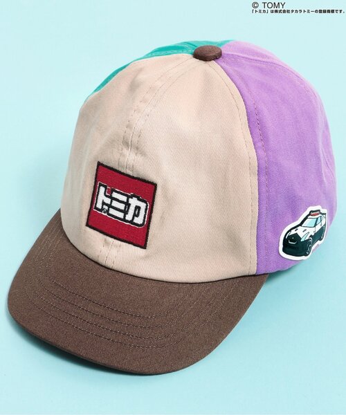 BIT'Z(ビッツ)の「【トミカコラボ】刺繍キャップ(キャップ・キッズ・レッド/ブラウン・50/54)」の1枚目の写真