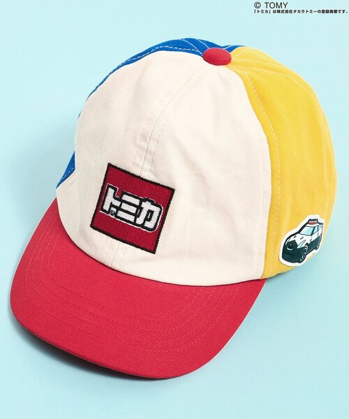 BIT'Z(ビッツ)の「【トミカコラボ】刺繍キャップ(キャップ・キッズ・レッド/ブラウン・50/54)」の2枚目の写真