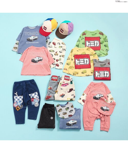 BIT'Z(ビッツ)の「【トミカコラボ】刺繍キャップ(キャップ・キッズ・レッド/ブラウン・50/54)」の13枚目の写真