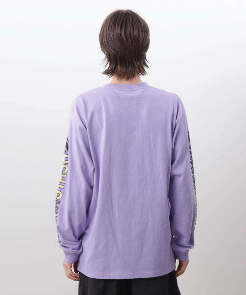 MANASTASH（マナスタッシュ）の「MANASTASH/マナスタッシュ/RE:CTN L/S TEE T&F（Tシャツ/カットソー・メンズ・ラベンダー/ホワイト/ブラック・XL/L/M/S）」の19枚目の写真