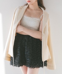 ECREL | フラワーレースキャミソール/カップ付き(キャミソール)