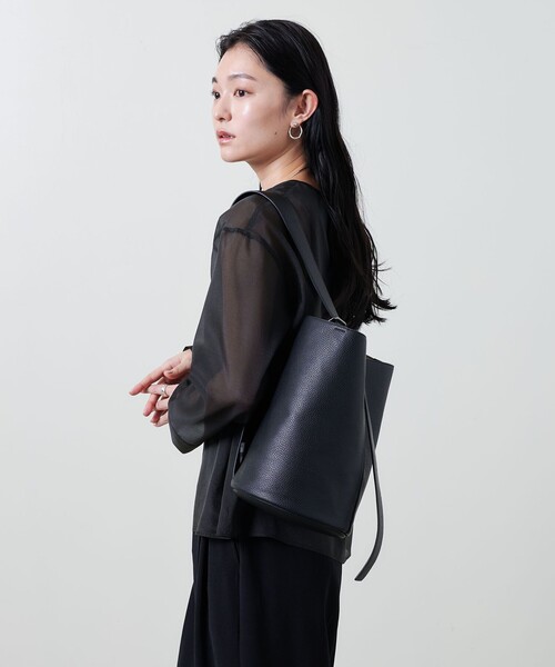 MARW UNITED ARROWS 2WAY バケット バッグ ブラック MARW UNITED ARROWS（マルゥ ユナイテッドアローズ）の「＜MARW